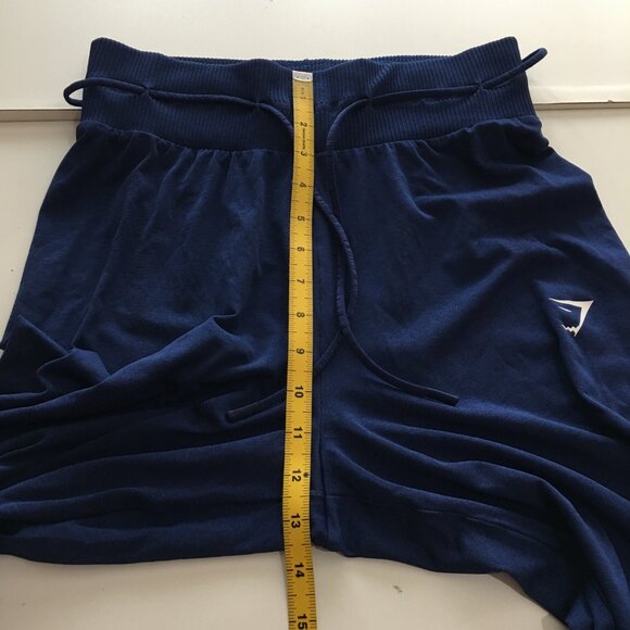 Gymshark Womens Joggers Sweatpants Size XS Belted Blue - Picture 7 of 9